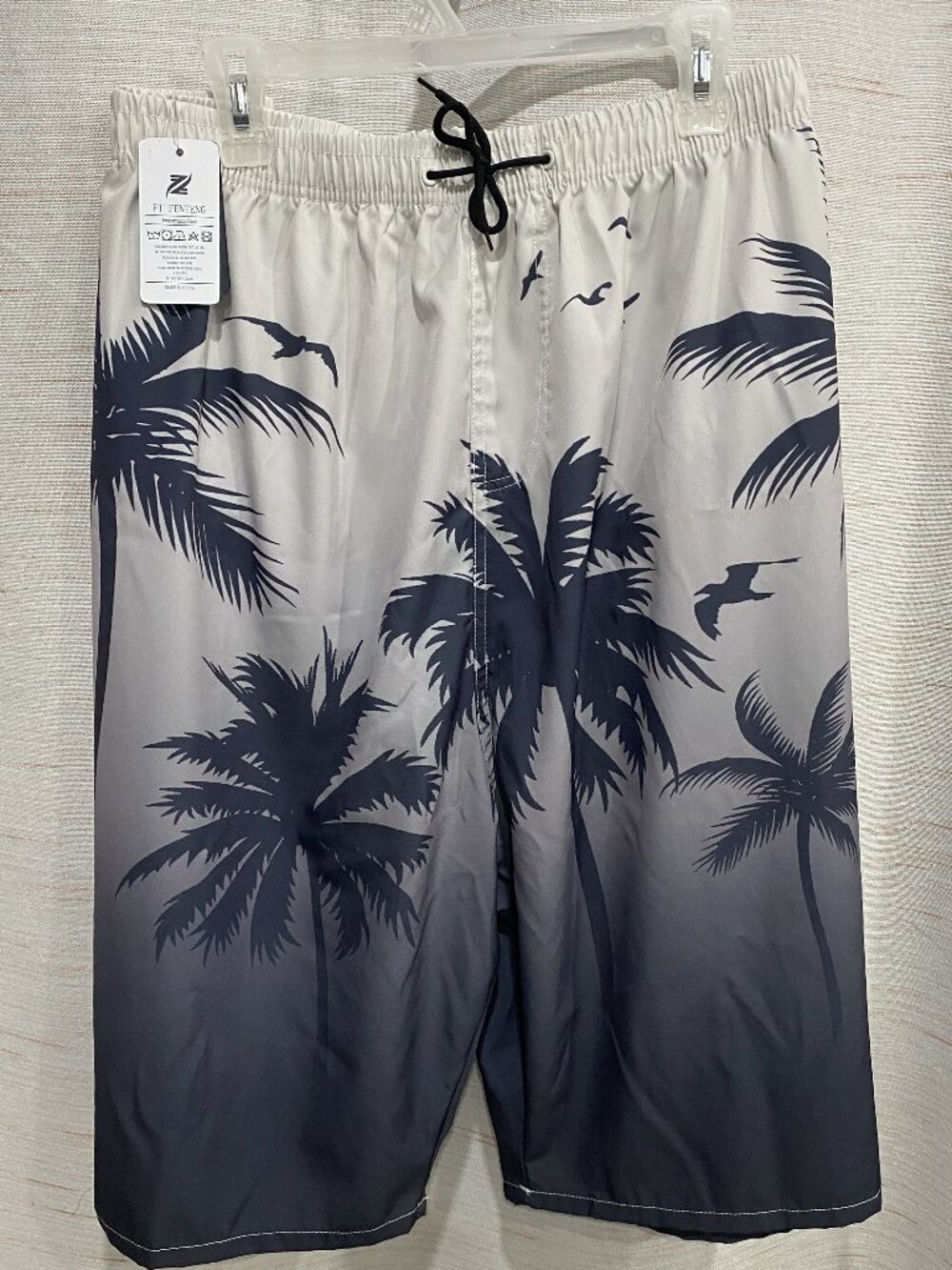 FT Fenteng Swim Shorts Blue Black White 4XL (311)